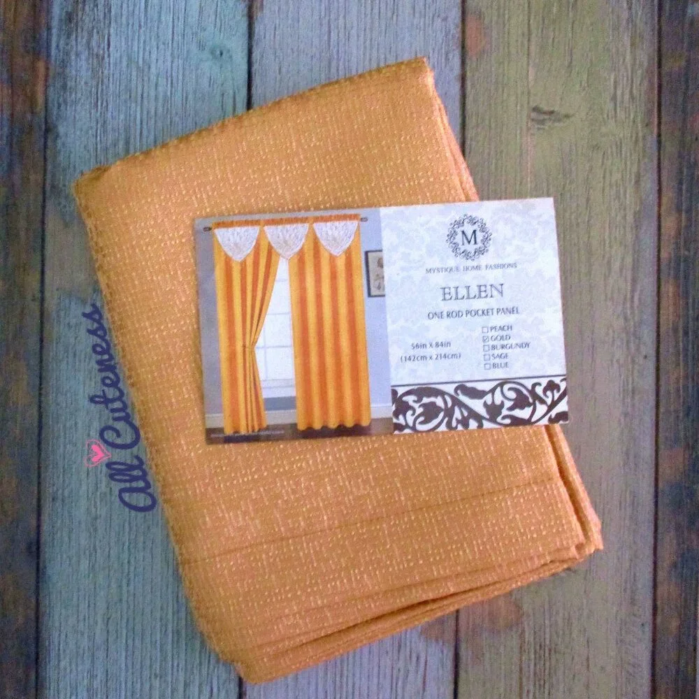 (NWOT) One Rod Pocket Panel